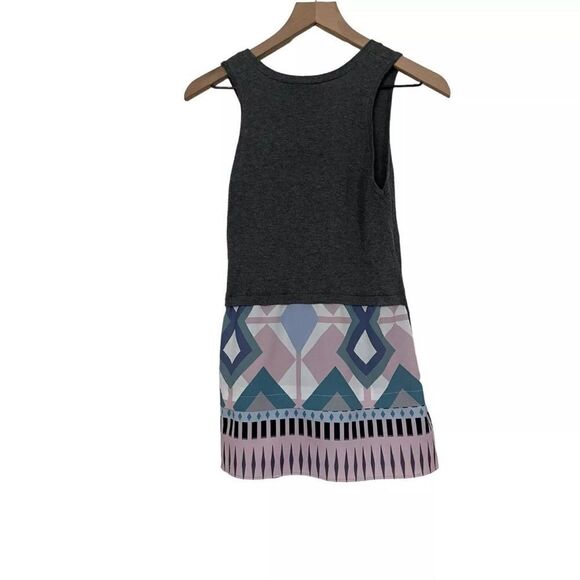 HALE BOB Silk Mixed Media Tank Top - Picture 2 of 5